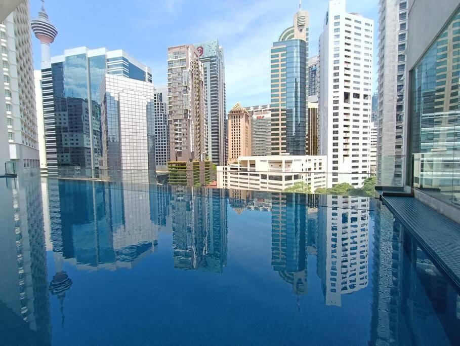Rm218 Bukit Bintang Balcony Studio Infinity Pool Kuala Lumpur Extérieur photo
